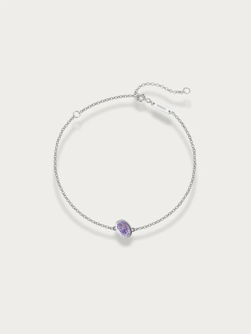 MNML Signature Birthstone Bracelet